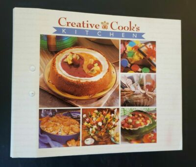 *BRAND NEW (Ring-Bound) HARD COVER! *Creative Cook's Kitchen *SHIPS QUICK!