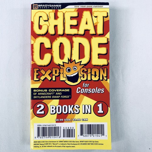 Cheat Code Explosion Cheat Code Book For Consoles Handhelds Ps3 Wii Xbox360 Ds Ebay