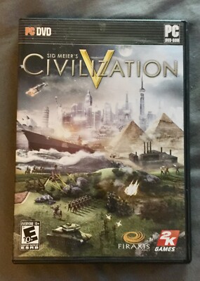 Sid Meier s Civilization V PC CD CIB 2K Games 2010 WKey