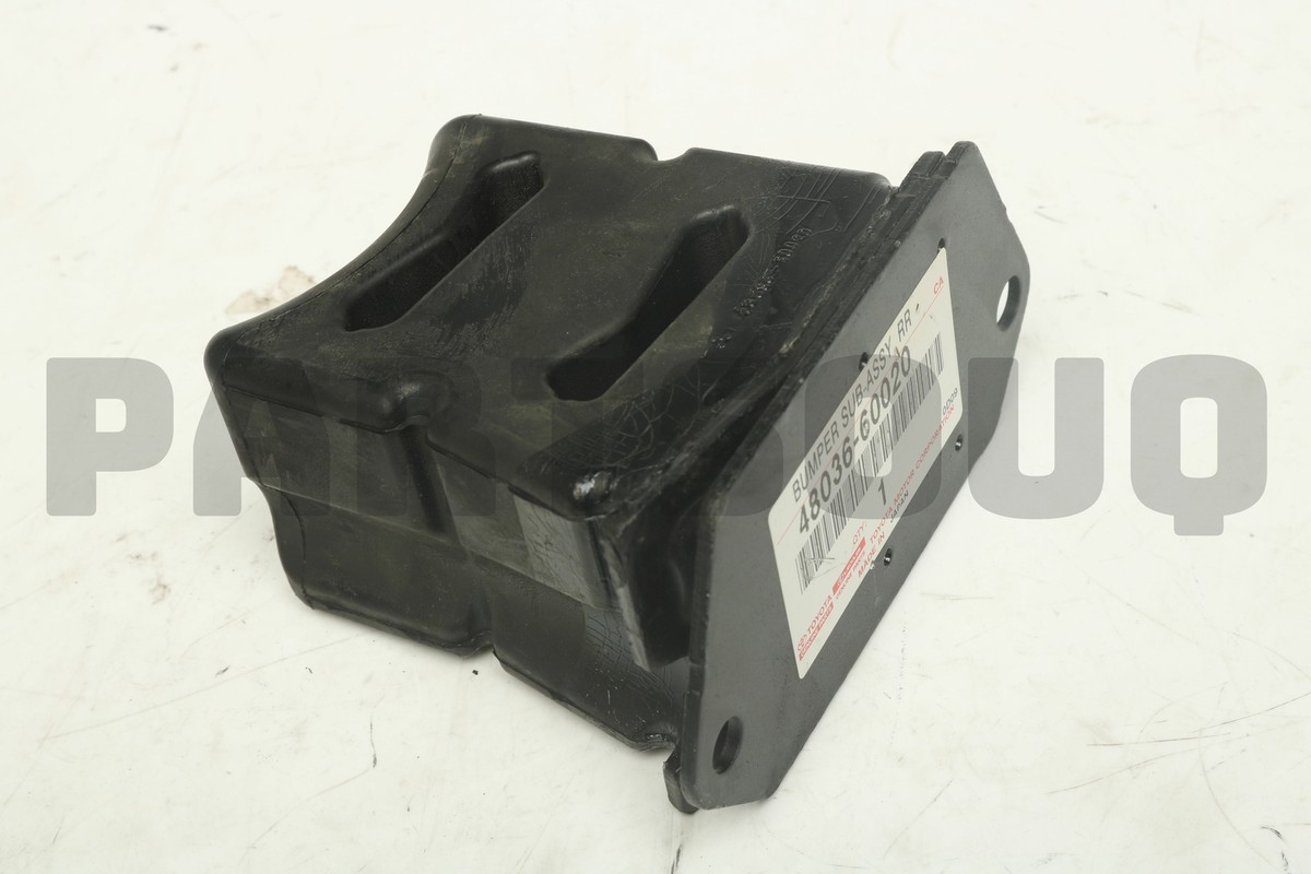 4803660020 Genuine Toyota BUMPER SUB-ASSY, REAR SPRING, LH