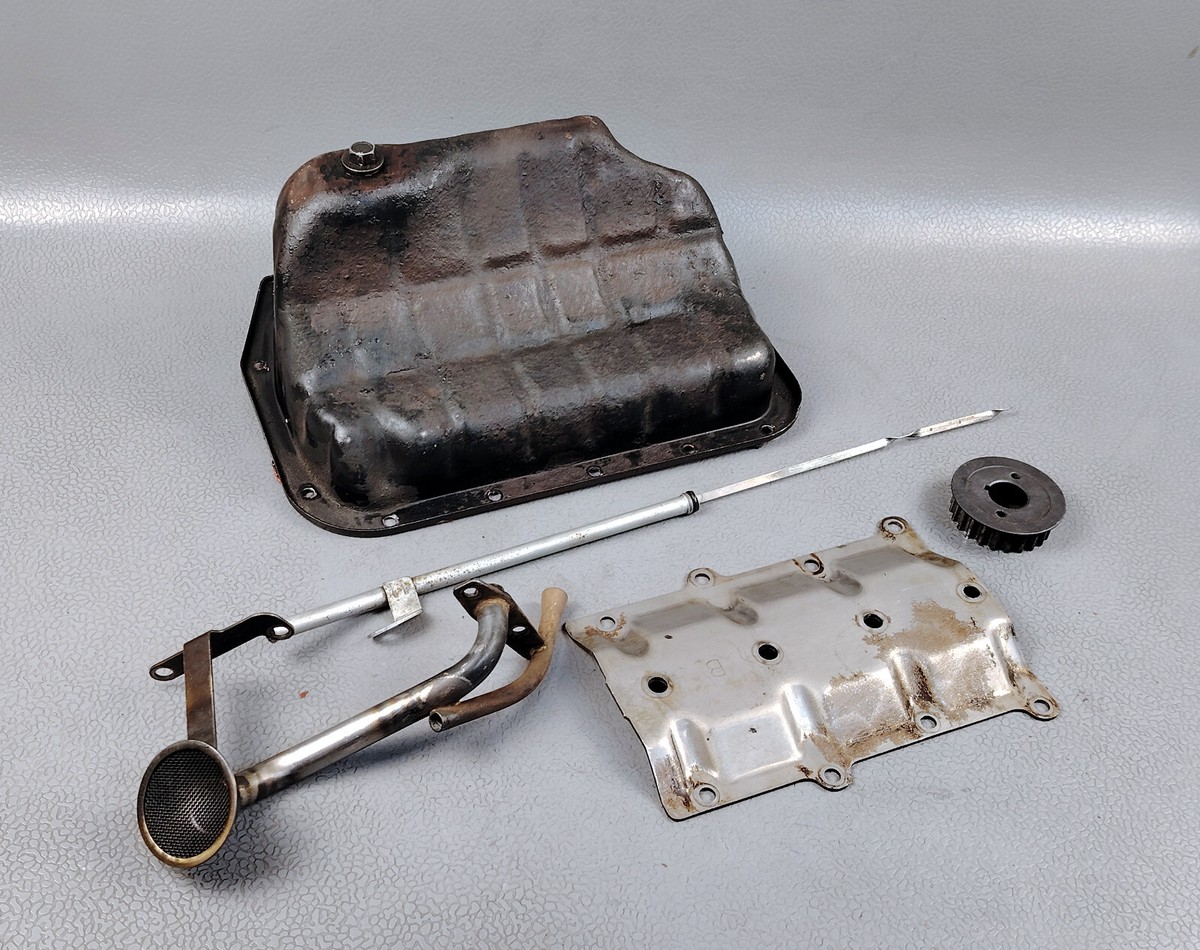 SUBARU SAMBAR KS3 KS4 EN07C ENGINE OIL PAN ASSEMBLY COMPLETE