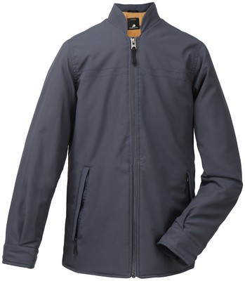 Didriksons Jungen Jacke  PISA BS JKT dunkelblau winddicht atmungsaktiv Unifarben
