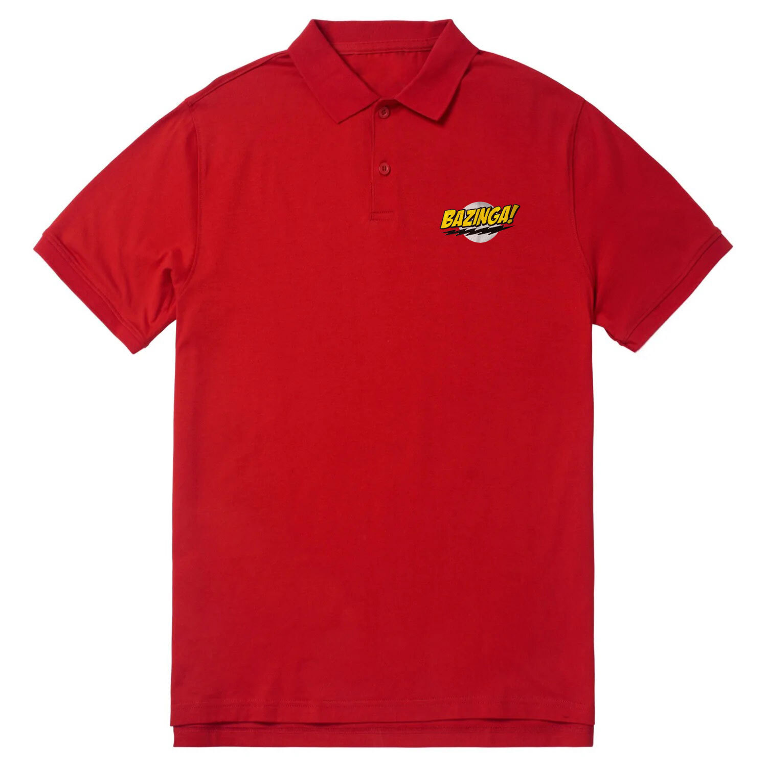 Футболка-поло Big Bang Theory BAZINGA, среднего размера