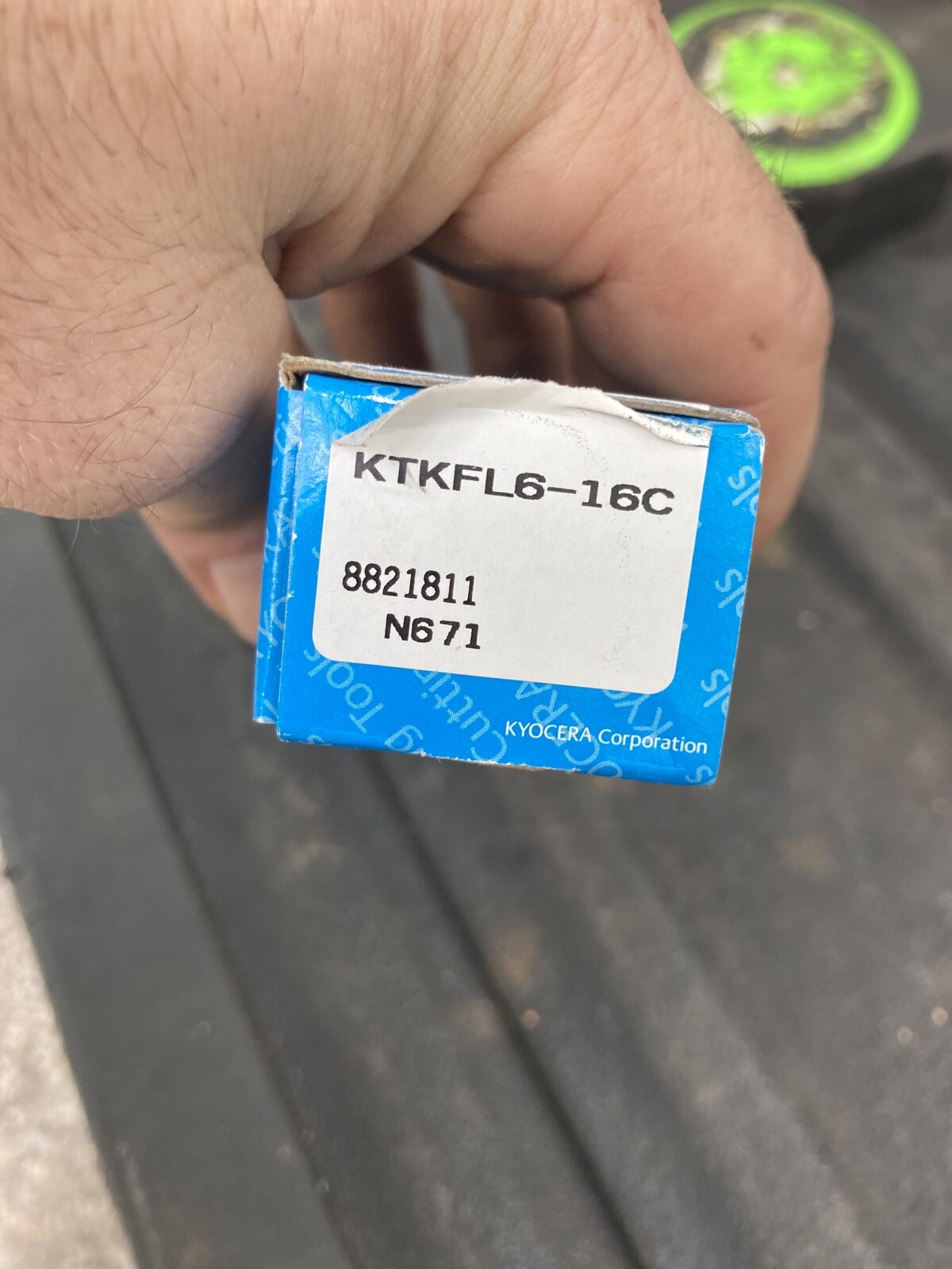 Kyocera Ceratip KTKFL616C Indexable CutOff Metal Lathe Tool Holder 3/