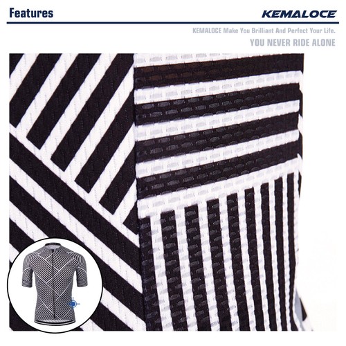 KEMALOCE Radtrikot Herren&Damen Sommer atmungsaktiv L XL 2XL 3XL 4XL Bike Jersey - Bild 60 von 229