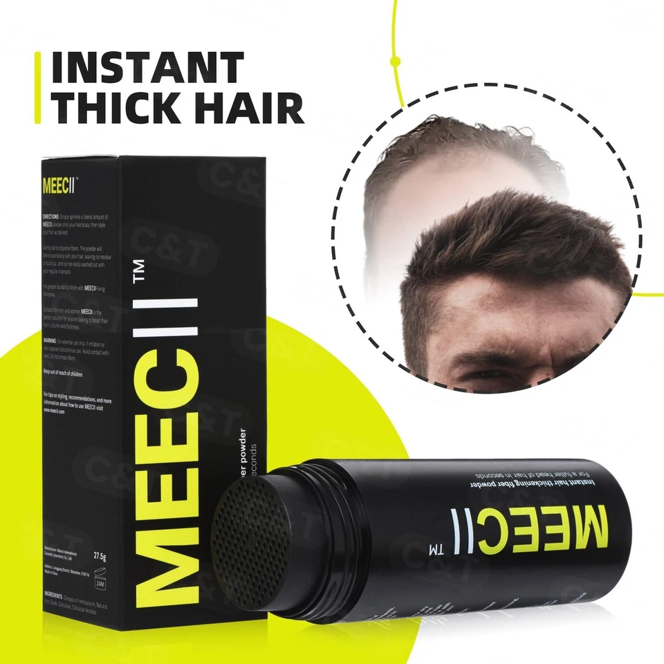 Hair Fiber Loss Building Fibers Alopecia Keratin Thicker Concealer Hair Fiber AU - image 3 of 4