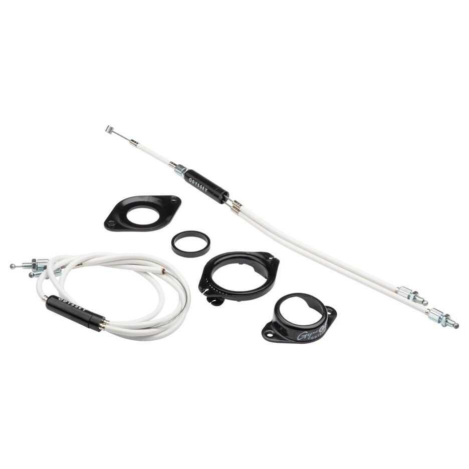ODYSSEY BMX BIKE GYRO G3 KIT WHITE/BLACK | eBay