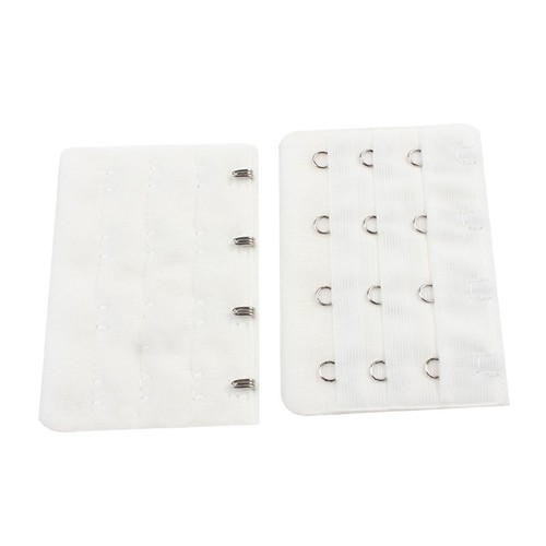 2 x BH Verlängerung Verlängerung 4 Haken Design - Farbe Schwarz Weiß Nude / Beige - Bild 4 von 18