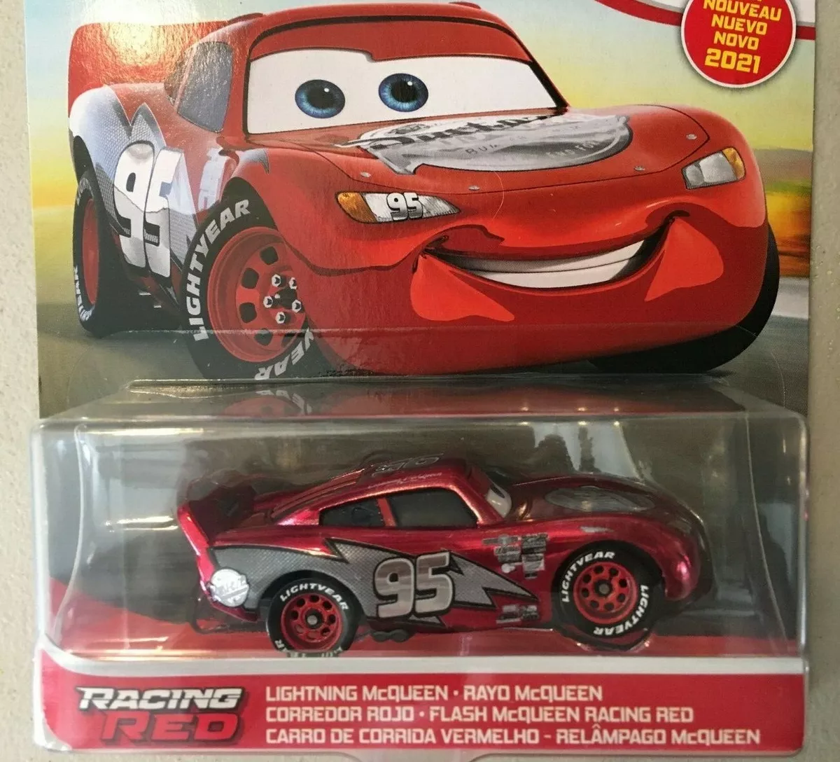 Disney Pixar Cars - Lightning McQueen - Racing Red - 2021