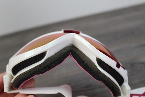 Womens ANON Burton Snowboard Ski Goggles Pink lens with white frame Clean - Picture 10 of 14