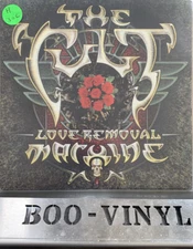 The Cult ‎– Love Removal Machine Vinyl 7" P/S Single BEG 1987  Ex Con Nice Copy