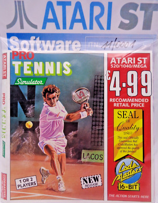 ATARI ST -- PRO TENNIS SIMULATOR (CODEMASTERS)