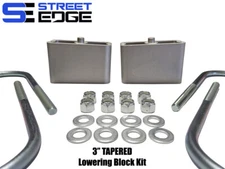 Street Edge 3" Tapered Aluminum Lowering Block Kit for 83-97 Nissan 720/Hardbody
