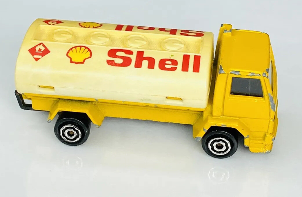 MAJORETTE FORD SHELL TANKER TRUCK 1/64 DIE-CAST No. 241-245 1980