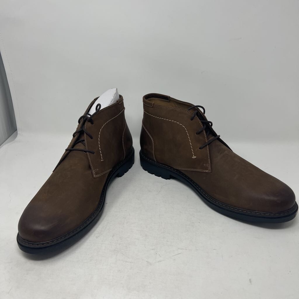 Florsheim Mens Field Chukka Boots Brown Leather Ankle… Gem