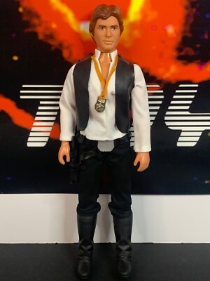TOP Kenner 1978 Star Wars Vintage 12'' Han Solo 100% komplett Original