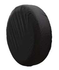 13" DIY trailer Spare tire tyre Wheel Cover Protect Case Pure Black Brand New S