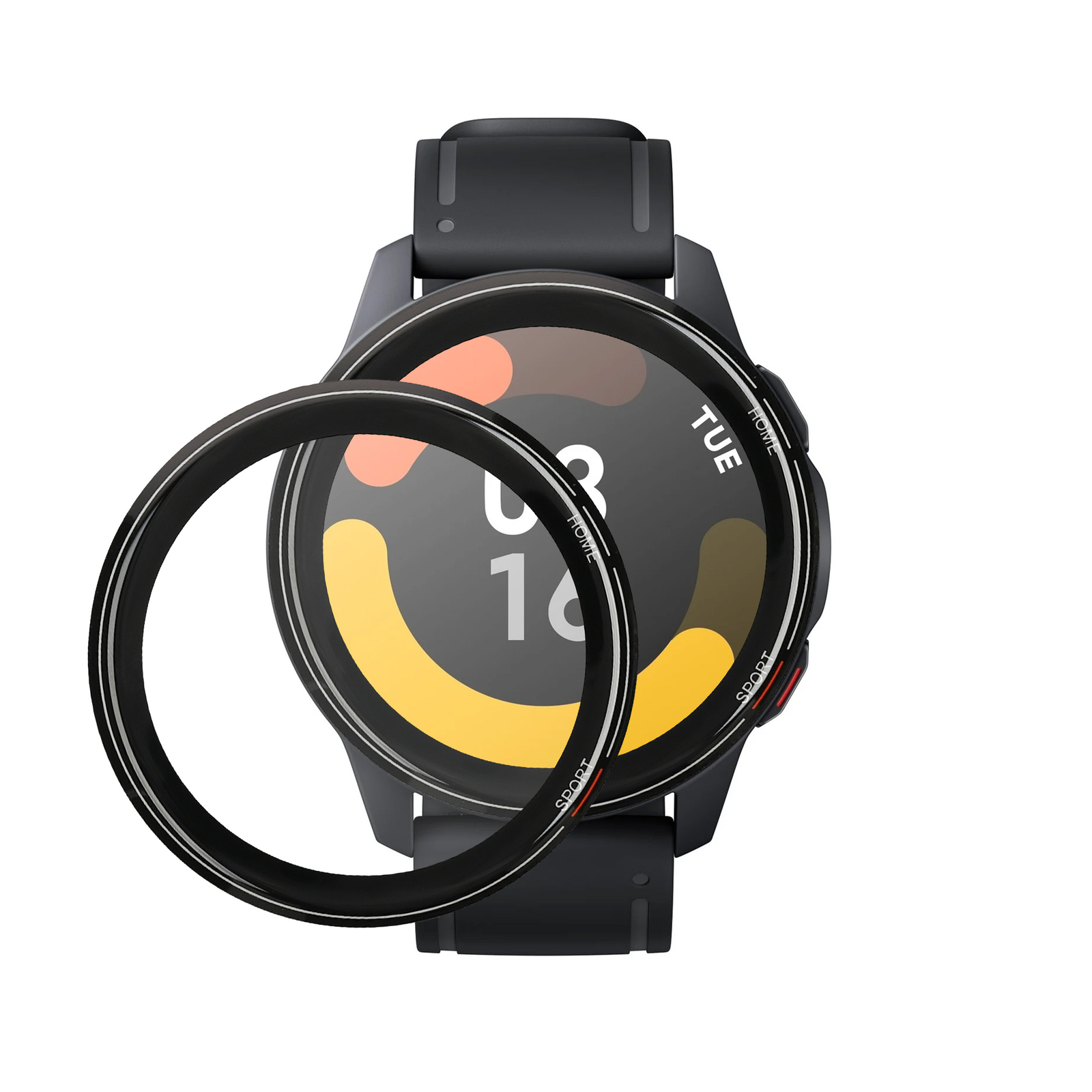 2x Displayschutzfolie für Xiaomi Mi Watch Mi Watch Color Sport Schutzfolie 