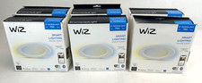 Lot of 6 -WiZ - 6" Recessed Tunable Wi-Fi Smart LED Downlight - White
