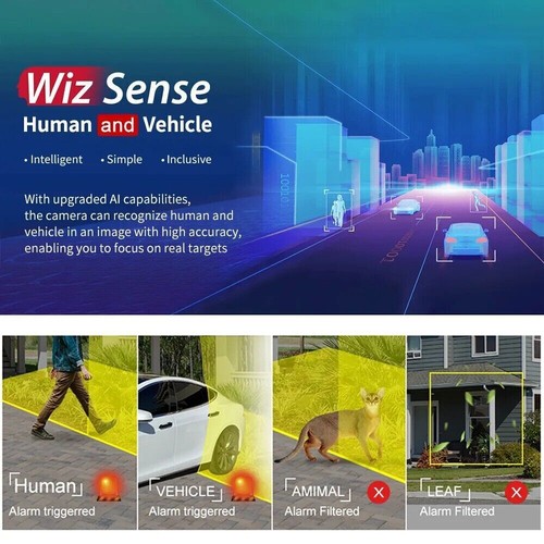 Dahua 8MP IP Camera Wizsense 4K Full Color Dual Light Active Deterrence Black - Picture 14 of 18