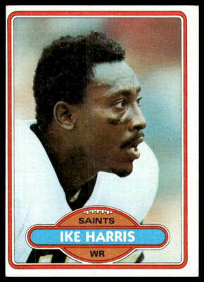 1980 Topps #137 Ike Harris New Orleans Saints