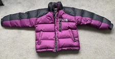 North Face Jacket - Size Small - Only Worn Once - Black/purple