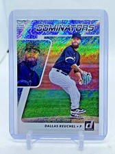 2021 Panini Donruss Baseball Dominators Dallas Keuchel Rapture Parallel