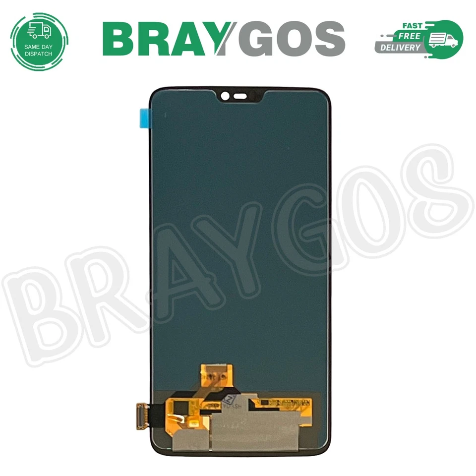 For OnePlus 6 1+6 A6000 A6003 OLED LCD Touch Screen Digitizer Display Assembly - Image 4 of 4