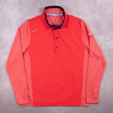 Zero Restriction Men's Quarter Snap L/S Pullover Golf Lightweight Stretch Size M