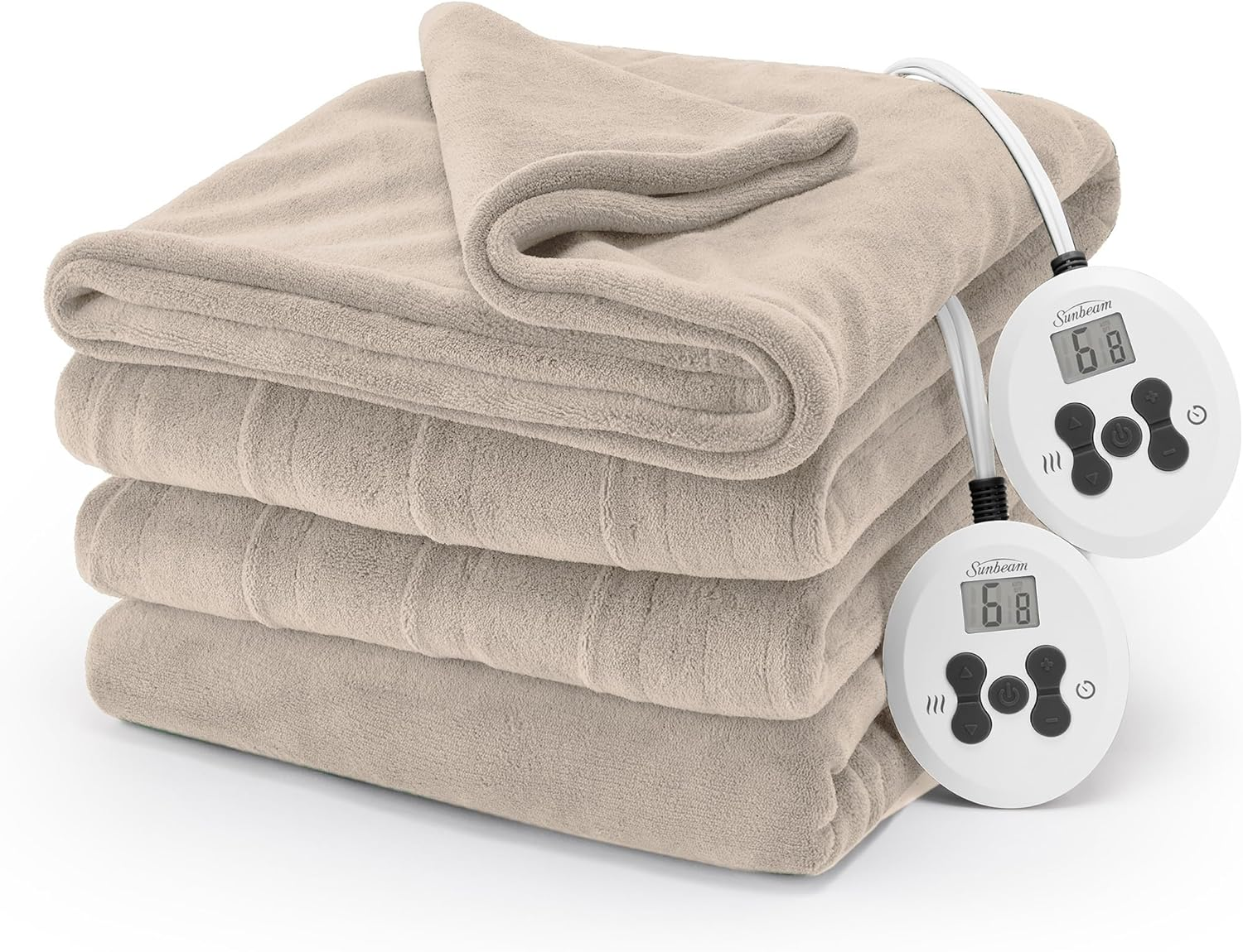 Royal Luxe Mushroom Heated Blanket - King