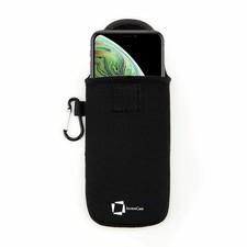 GENUINE INVENTCASE BLACK NEOPRENE POUCH CASE FOR APPLE IPHONE XS 2018