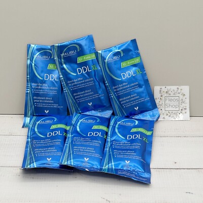 Malibu Professional Direct Dye Lifter DDL  XL Extra Lift - Box of  6 packs