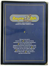 1980's Vintage Menu BARNACLE BILL'S Restaurant Scottsdale Arizona Golf PGA Range
