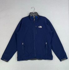 North Face Jacket Mens Large Blue Apex Bionic Hiking Gorpcore Softshell Coat