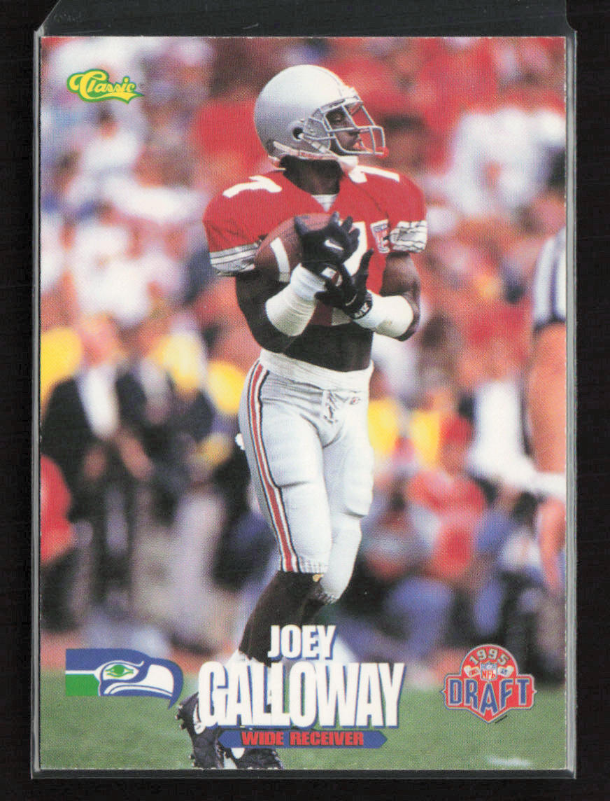 1995 Classic NFL Rookies #8 Joey Galloway Seattle Seahawks