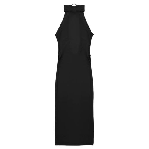 Sexy Womens Backless High Slit Bodycon Party Night Tight Mini Pencil Short AU - Picture 8 of 45
