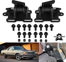 38Pcs LS Conversion Engine Swap Mount Kit For 78-88 GM Body LS1 LS2 LS3 LS6 LSX