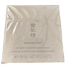 SEKKISEI MIYABI "ACTIRISE GOLDEN SLEEPING MASK" 100g for Translucent Skin