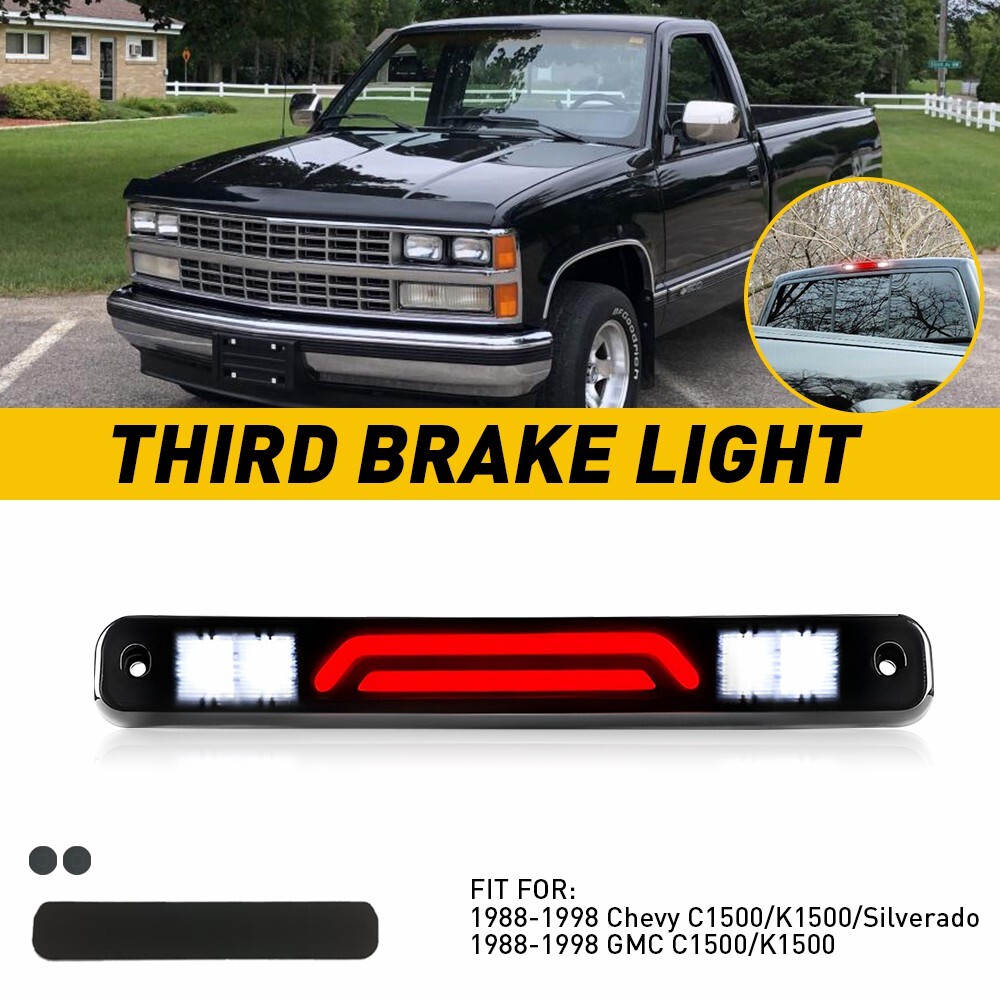 For 1988-1998 Chevy C1500/K1500/Silverado LED 3RD Third Brake