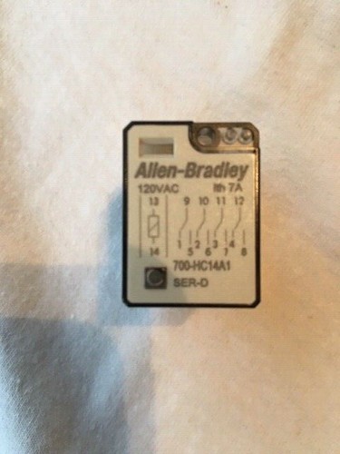 Allen Bradley 700-HC14A1, Ser. D relay 120V AC | eBay