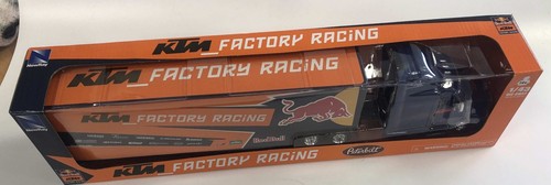 CAMION PETERBILT RED BULL 1/43 NEWRAY BOITE NEUVE - Foto 2 di 2