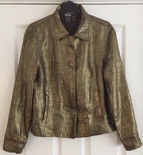 Episode Gold Linen Jacket. Vintage . Rare ! Size 8/10 ( Label Says 6 ) On Once