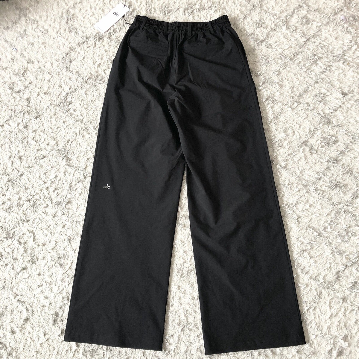 Alo Yoga High-Waist Pursuit Trouser (Long) Black S | eBay