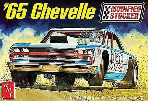 Amt/Mpc Amt1177/12 - 1/25 1966 Chevelle Modified Stocker - New