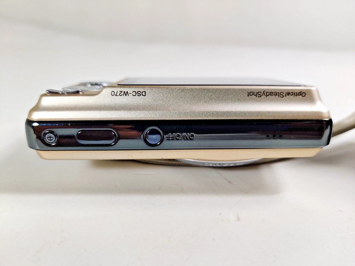 SONY Cyber-shot DSC-W270 ゴールド SONY Cyber-shot DSC-W570 16.1MP 5x Optical Zoom Digital