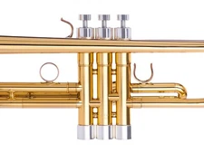 Benge Trumpet Trim Kit Heavy Caps. KGUBrass. 998 Silver Plated