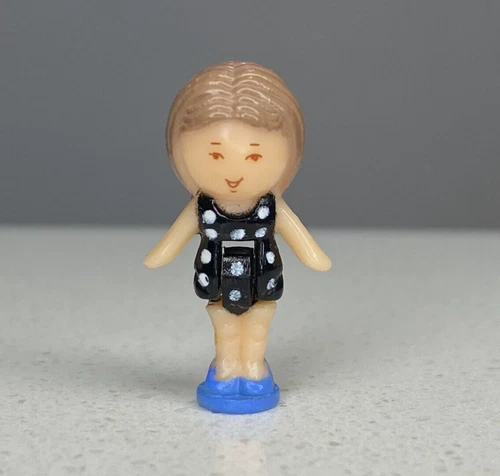 Polly Pocket "Little Lulu in Her Necklace/Pendant" FIGURE ONLY Bluebird 1990
