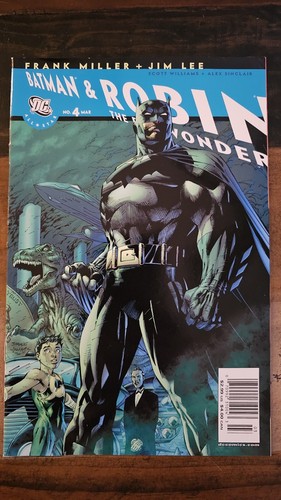 DC Comics BATMAN & ROBIN: The Wonder Issue 4 All + Star Frank Miller & Jim Lee