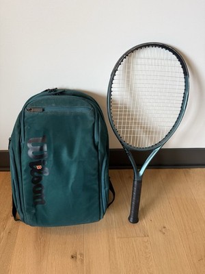Wilson Blade V9 Super Tour Tennis Backpack + 1 Wilson Ultra 26 Junior Racquet