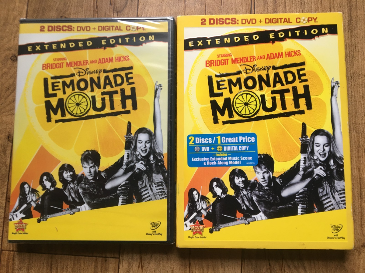 Lemonade Mouth (DVD, 2011, 2-Disc Set, Includes Digital Copy) for